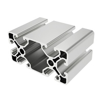 Profil Aluminium T-Slot Standar Eropa 50100 untuk Rangka Mesin CNC & Peralatan Otomasi Industri