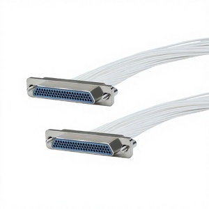 Wayiii J30J-66TJL Micro-D Receptacle 66 Pin Wire Leads MIL-DTL-83513 Equivalent Microminiature Rectangular Connector China - Product Image 1