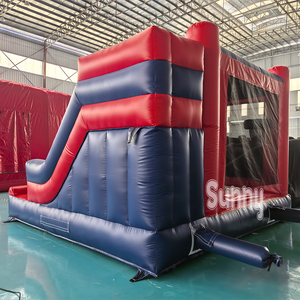 Château gonflable commercial sur le thème du film <span class=keywords><strong>Spiderman</strong></span>, château gonflable personnalisé avec toboggan pour les fêtes d'enfants - Product Image 5