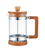 Siphon à café manuel en verre épais et Durable, presse française, machine à thé et à café