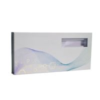 TJ-Luxury Taille Personnalisée Flip  Boîte cadeau aimantée haut de gamme Eco  Emballage en papier rigide écologique avec insert en mousse moulée pour kit de stylos