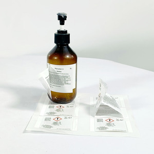 Custom Adhesive Round Double Layer Food Label Colorful Multi-layered Booklet Machine Oil Drums Labels - Product Image 4