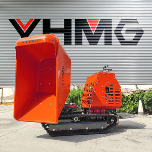 Werkseitiger <span class=keywords><strong>Mini</strong></span>-Muldenkipper 1 Tonne 1200kg EPA-Benzin mit Raupen-Groß schaufel und kleinem Kipper - Product Image 5