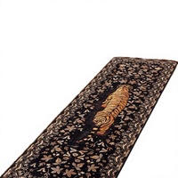 Karpet Motif Harimau Bulu Imitasi, Dapat Dicuci, Anti Selip, Lembut, Bulu Pendek, Gaya Boho, Ukuran 2x6 untuk Lorong, Dapur, Kamar Tidur, Kamar Mandi