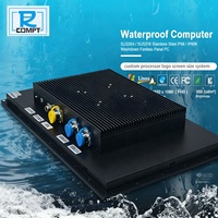 Pantalla Táctil Capacitiva Industrial de 10 Puntos, Legible Bajo la Luz Solar, Resistente al Agua IP67/IP68, para Exteriores, con Sistema Operativo Personalizado RCOMPT Windows Linux Android