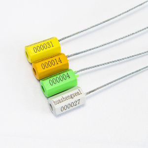 Segel Kabel Sekali Pakai Baja Tahan Karat Keamanan Tinggi Desain Segel Mekanis Kawat untuk Truk - Product Image 5