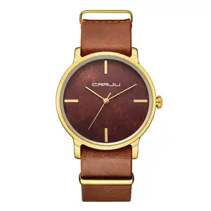 Crrju 2139 Simple Unisex Quartz Luxury Alloy 30M Daily Waterproof Minimalistic Cheapest Watch