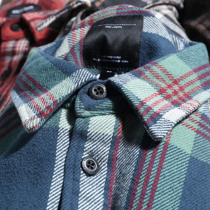 Factory Custom 100% Cotton Long <strong>Flannel</strong> Jacket <strong>Women</strong> Wholesale Long Sleeve Plaid <strong>Flannel</strong> Casual <strong>Shirt</strong> Men <strong>Uk</strong> - Product Image 5