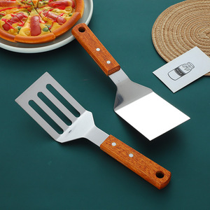 Espátula para utensilios de cocina de acero inoxidable, espátula para hielo Teppanyaki, espátula para pizza y bistec, utensilios de cocina, accesorios para parrilla - Product Image 1