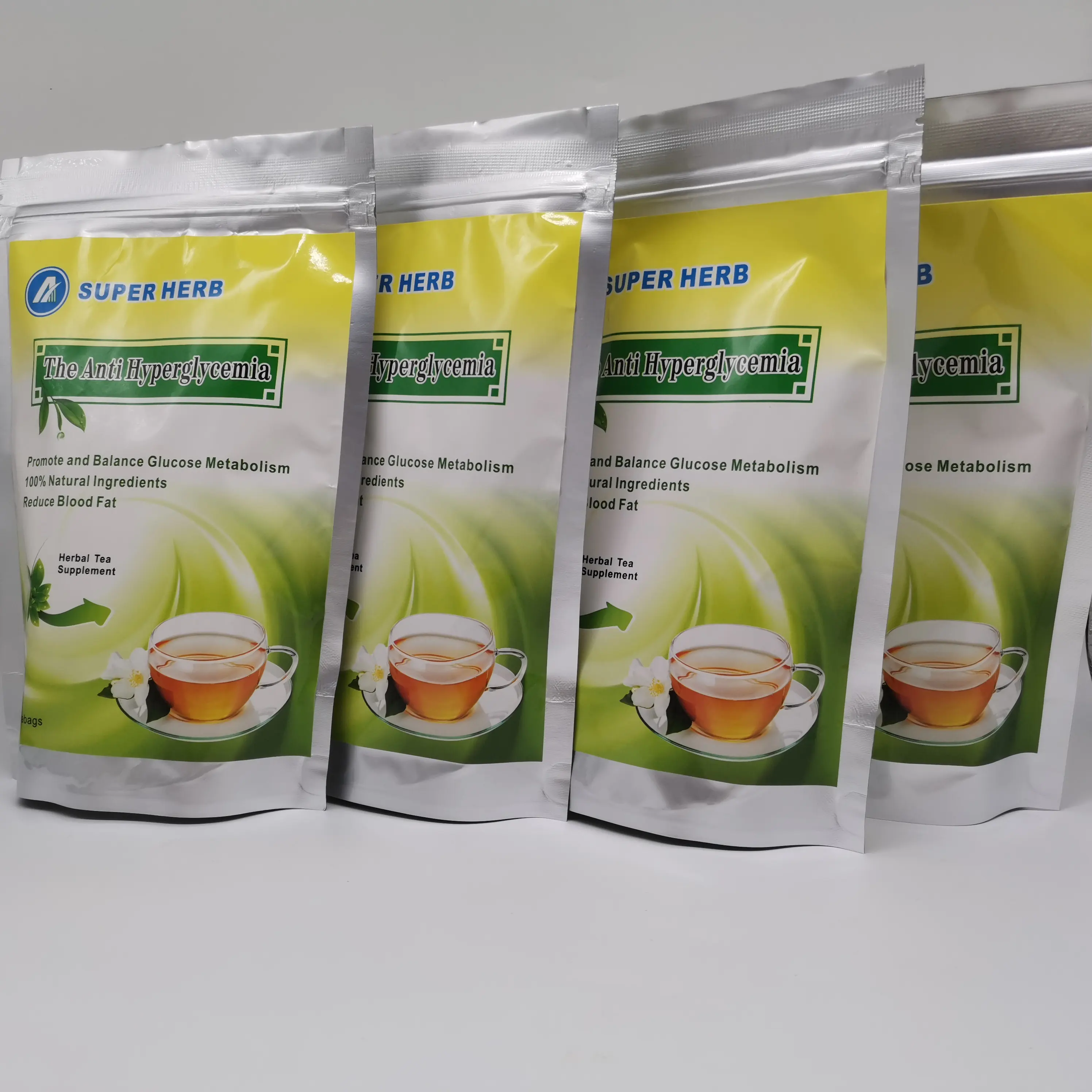 20 teabags Desintoxicação Anti-bacteriana Anti-hiperglicemia Chá