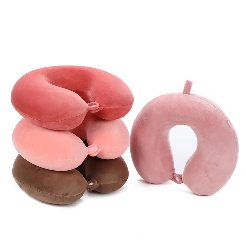 Wholesale Cheap Customized Memory Foam Car Pillow Neck Pillow Car Neck Travel U-shape Pillow