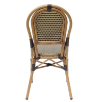Offre Spéciale empilable en rotin extérieur ensemble de table basse