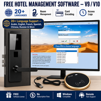 Système de serrure d'hôtel en alliage de zinc, serrure électronique sans clé, serrure RFID, serrure IC RFID, serrure de porte intelligente à carte RFID