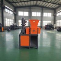 Broyeur portable écologique Shengzhong pour pneus de voitures usagés, broyeur à double arbre pour métaux de rebut (cuivre)