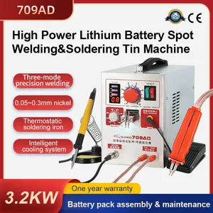 <span class=keywords><strong>SUNKKO</strong></span> <span class=keywords><strong>709AD</strong></span> 3.2KW batterie soudeuse par points avec stylo HB-70B pour 18650 nouvelle condition 380V tension efficace Machine de soudage par points - Product Image 5