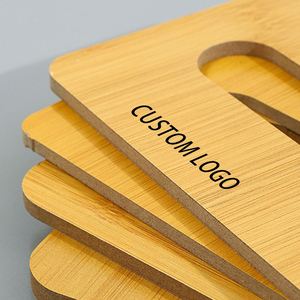 Boîte à mouchoirs promotionnelle personnalisée avec logo, cadeau publicitaire, boîte à mouchoirs de luxe pour la maison et la voiture, en plastique avec couvercle en bambou - Product Image 6