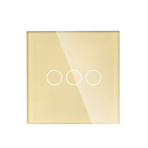 TAWOIA Công Tắc Bảng Mạch Đơn Gắn Tường 3 Gang Thông Minh Zigbee Thiết Kế Đơn Giản 2000 Watt Công Tắc Wifi Nội Thất Màu Đen Cho Thị Trường EU Anh - Product Image 4