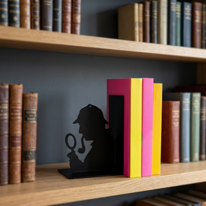 Nouvel Arrivage Tendance : Serre-livres Créatif en Étain Artisanal, Design Unique Sportif et Humain, Style Art Déco, Empilable et Polyvalent pour la Maison - Product Image 3