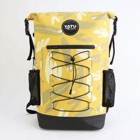 Großer Isolierter Kühler-Rucksack Auslaufsichere Weiche Lunch-Tasche Eisbox-Rucksack für Strand Camping Wandern Reisen
