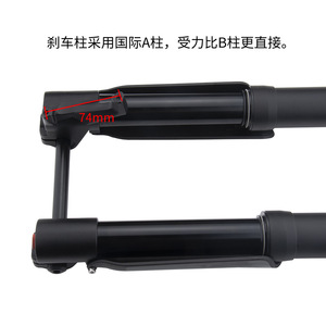 Fourche de vélo de montagne Bolany à suspension pneumatique inversée 29 pouces, axe traversant 15x110, réglage du rebond - Product Image 4