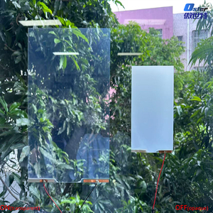 Film intelligent pour fenêtre, film intelligent PDLC, format A4, échantillon pour fenêtre, 84% 88% 92% <span class=keywords><strong>de</strong></span> transparence, cloison en verre pour la maison et le bureau - Product Image 1