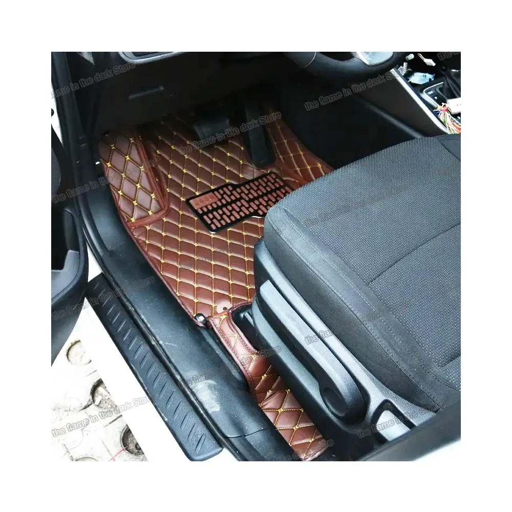 Leather car floor mats for kia optima K5 2005-2020 2019 2018 2017 2016 2015 2014 2013 2012 2011 accessories carpet mat