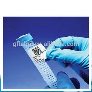 Étiquettes adhésives de codes à barres pour tubes de tests, autocollants pour congélation de tests en laboratoire médical, PET - Product Image 2