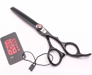 Kéo Cắt Tóc Tiệm Cắt Tóc Màu Trắng Đen Đỏ 440C Rẻ Hơn Kéo Cắt Tóc Tạo Mẫu - Product Image 6