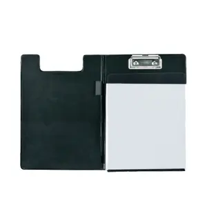 Chất Lượng Cao PVC Bìa Không Thấm Nước Clipboard A5 Kích Thước Hai Mặt Clip Board Thư Mục Với Pocket