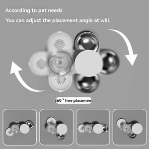 Distributeur automatique de nourriture pour animaux de compagnie, distributeur automatique de nourriture pour chiens, distributeur automatique de nourriture pour animaux de compagnie, libération quantitative de nourriture programmée, vente en gros - Product Image 4