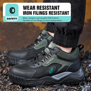 TULEDUN Nuove Scarpe Antinfortunistiche alla Moda, Leggere e Traspiranti, Antiurto, di Alta Qualità per Lavori Edili, con Puntale in Carbonio - Product Image 4