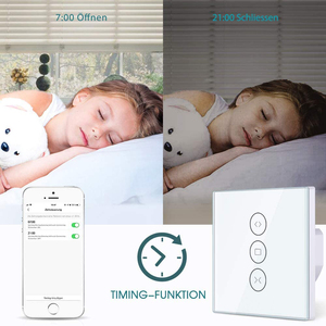 Công tắc rèm điều khiển bằng Wifi Tuya của EU/Anh/Anh Quốc, tương thích với Alexa/Google Home/IFTTT - Product Image 3