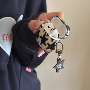 เคสหูฟังสีดำใสสำหรับแอร์พอดโปร 3 ฝาครอบป้องกันบลูทูธไร้สายพอดี 1 2 3 4 เจนเนอเรชั่น - Product Image 4