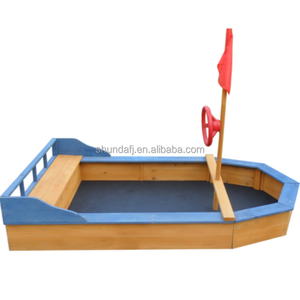 SHUNDA SDSB004 Grand <span class=keywords><strong>bac</strong></span> <span class=keywords><strong>à</strong></span> <span class=keywords><strong>sable</strong></span> en bois en forme de bateau pour enfants de 5 <span class=keywords><strong>à</strong></span> 14 ans et plus, unisexe, origine Fujian, jeu de jardin - Product Image 3