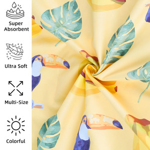 Microfibre légère Portable doux au toucher doux pour la peau beau cadeau séchage rapide surdimensionné serviette <span class=keywords><strong>de</strong></span> plage anti-<span class=keywords><strong>sable</strong></span> - Product Image 4