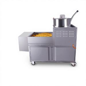 Máquina de Palomitas de Maíz Todo en Uno de Acero Inoxidable, a Gas, de Alta Eficiencia para Uso Comercial - Product Image 5