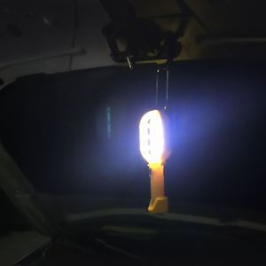 Lampe de travail Flexible à LED ABS 3W Offre Spéciale 300 Lumen Cob avec Base magnétique et crochet pivotant lampes de poche et Torches - Product Image 2