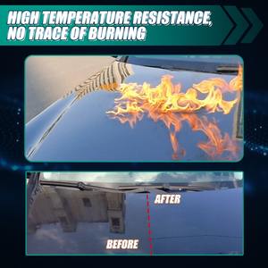 بخاخ طلاء السيارات (من من من من من ؟ ؟) لمعان صيانة السيارات ، طلاء زجاجي سائل مانع للانفجار ومضاد للغبار - Product Image 3