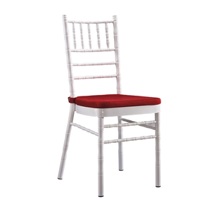 थोक विवाह में प्रयुक्त एल्यूमीनियम बैंक्वेट कुर्सियाँ, कुशन होटल बैंक्वेट कुर्सी के साथ विवाह कुर्सी - Product Image 3