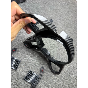 Couverture décorative de panneau de volant de voiture en fibre de carbone Alcantara pour BMW G20 G22 G26 G30 G32 G05 G06 G29 G01 G02 G11 G14 G29 - Product Image 3