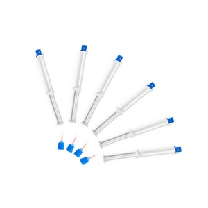 44 Non-Peroxide Dual Teeth Whitening Gel Organic <b>Removes</b> Stains Plaque Professional Dental Clinic Safe <b>Box</b> Fresh Mint Flavor CE - Product Image 1