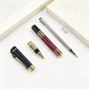 Hot-selling High-quality Metal Ballpoint <b>Pen</b> with logo Business Signature Metal <b>Pen</b> Black Custom <b>Pen</b> Suitable for Corporate Gift - Product Image 5