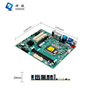 Yentek H390M3 Industrial Motherboard LGA1151 DDR4 Dual Channel Micro-ATX <b>With</b> <b>USB</b> <b>HDMI</b> VGA LAN RAID Support - Product Image 2