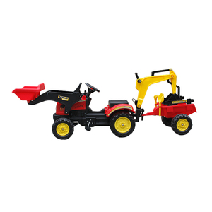 Giro sul Costruzione Pedale Trattore: Terne Caricatore (Caricatore Frontale e Escavatore/Digger) con Rimorchio - Product Image 2