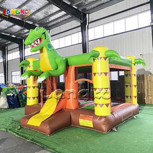 Château Gonflable avec <span class=keywords><strong>Toboggan</strong></span>, Structure Gonflable pour Enfants, Combo PVC - Product Image 5