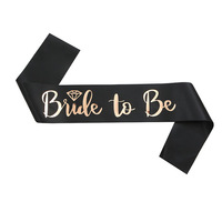 Décorations de fête de Bachelorette ceinture pour mariée à être décorations de douche nuptiale décoration de fête de fiançailles