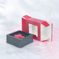 Boîte personnalisée haut de gamme pour éponge de maquillage, emballage en papier portable pour Beauty Blender, inserts en blister étanches pour crème contour des yeux, gaufrés