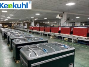 Süpermarketler için Kenkul ticari ada dondurucu ekran balık ve gıda 200L- 700L kapasitesi, CE/Certified sertifikalı (B2B/toptan) - Product Image 2