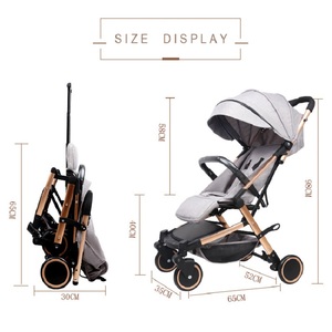 Vente en gros de fournitures noires pour bébés, poussette de <span class=keywords><strong>jogging</strong></span> pour bébés, facile à plier, pour les nouveau-nés - Product Image 6
