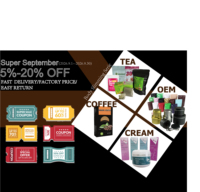 Teh Herbal Rasa Ginseng Lima Harta Karun Oem Blend untuk Pria, Meningkatkan Kekuatan & Kesuburan, Proses Mentah, Sachet Kemasan Besar, Teh Pelangsing